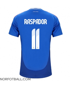 Billige Fotballdrakt Italia Giacomo Raspadori #11 Replika Hjemmedrakt EM 2024 Kortermet